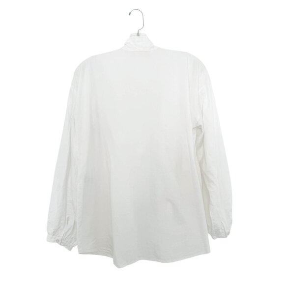 Sézane Kimono Style Tie Waist White Blouse - Picture 7 of 9
